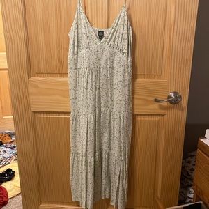 Mint green floral wild fable dress size medium